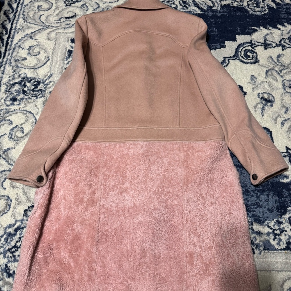 NWT COACH wool limited edition shearling coat - Picture 7 of 8